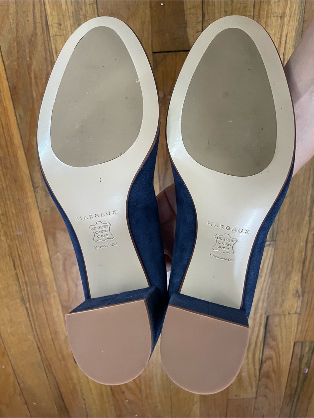 Margaux The Heel in Midnight Navy - Like New, 38 - Picture 3 of 5